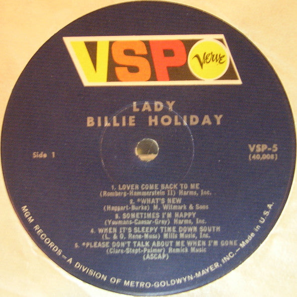 Billie Holiday - Lady