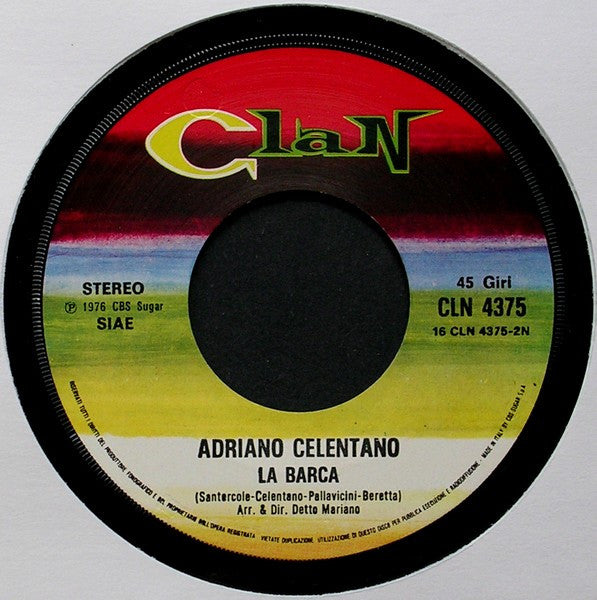 Adriano Celentano - Svalutation (7")