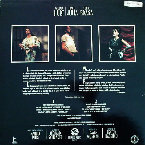 John Neschling / Nando Carneiro and Wally Badarou – Original Soundtrack With Music & Dialogue: Kiss Of The Spider Woman