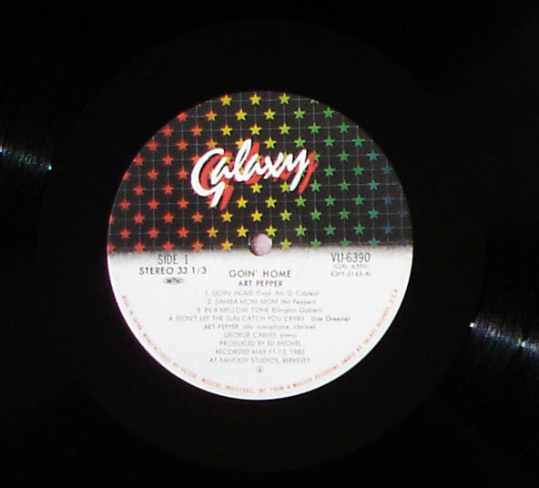 Art Pepper / George Cables – Goin' Home