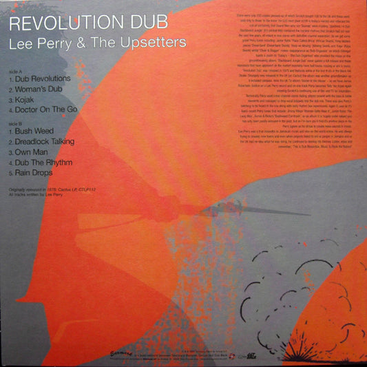 Lee Perry & The Upsetters - Revolution Dub (nuovo)