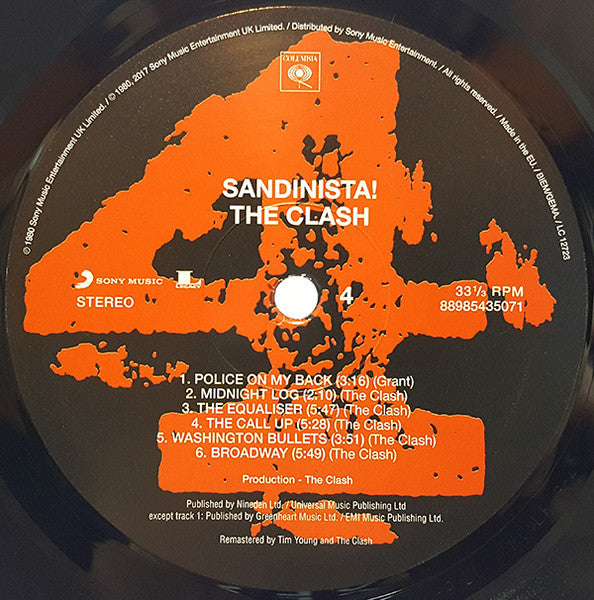 The Clash - Sandinista! (nuovo)