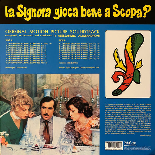 Alessandro Alessandroni - La Signora Gioca Bene A Scopa? (nuovo)
