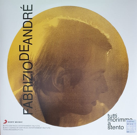 Fabrizio De André - Tutti Morimmo A Stento