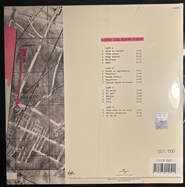 CCCP - Fedeli Alla Linea - Altro Che Nuovo Nuovo