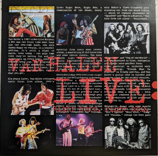 Van Halen - Live: Right Here, Right Now.