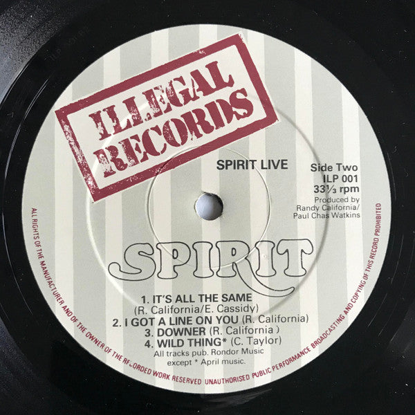 Spirit - Live