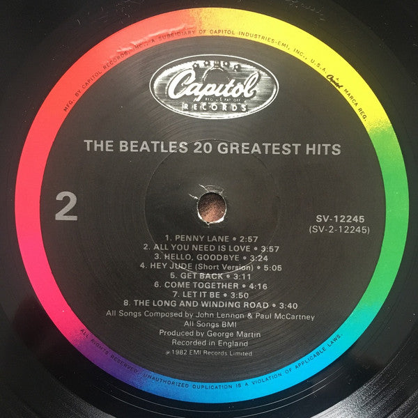 The Beatles - 20 Greatest Hits