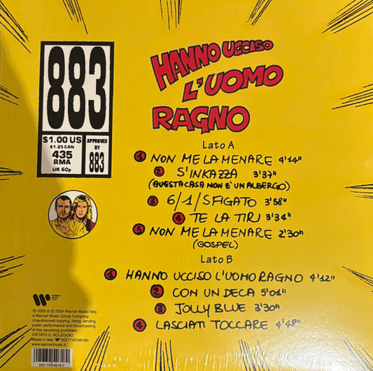 883 - Hanno Ucciso L'Uomo Ragno (nuovo)