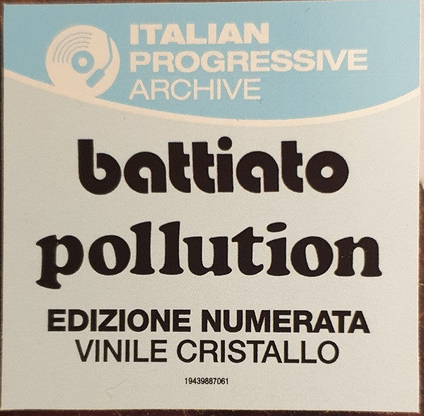 Franco Battiato - Pollution