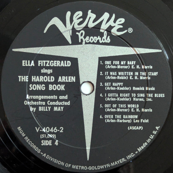 Ella Fitzgerald - Ella Fitzgerald Sings The Harold Arlen Song Book