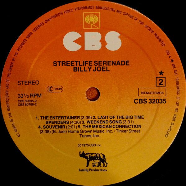 Billy Joel - Streetlife Serenade