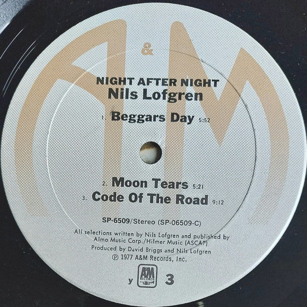 Nils Lofgren - Night After Night