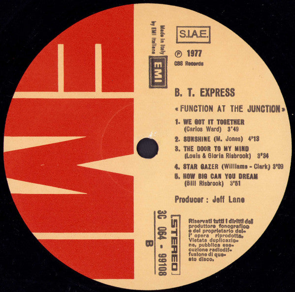 B.T. Express - Function At The Junction
