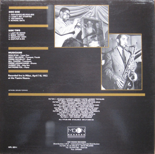 Don Byas Meets Dizzy Gillespie – Yesterdays
