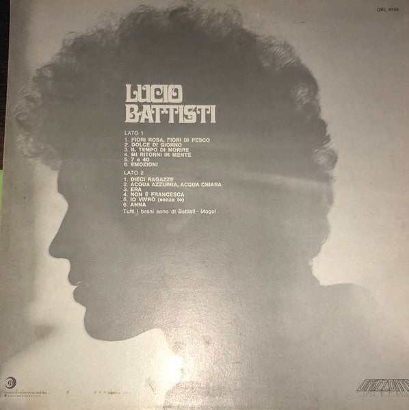 Lucio Battisti - Emozioni