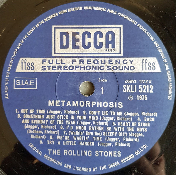 The Rolling Stones - Metamorphosis