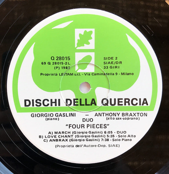 Giorgio Gaslini - Four Pieces