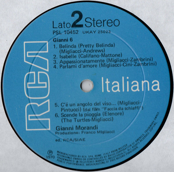 Gianni Morandi - Gianni 6