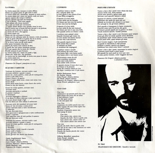 Francesco De Gregori - Scacchi E Tarocchi