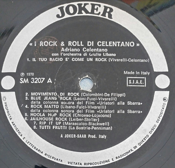 Adriano Celentano - I Rock & Roll Di Celentano
