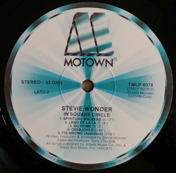 Stevie Wonder - In Square Circle