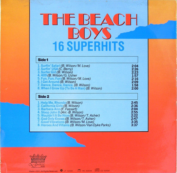 The Beach Boys - 16 Superhits