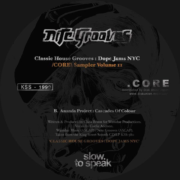 Slow To Speak - Classic House Grooves: Dope Jams NYC (Core Sampler Volume II)