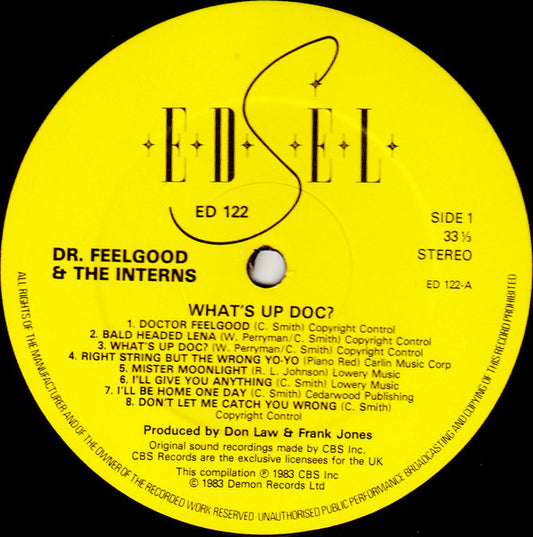 Dr. Feelgood & The Interns - What's Up Doc?