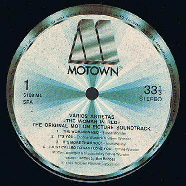 Stevie Wonder - The Woman In Red (Selections From The Original Motion Picture Soundtrack)