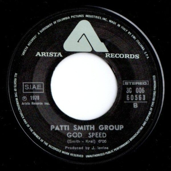 Patti Smith Group - Because The Night / God Speed