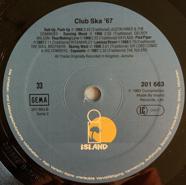 Various - Club Ska '67