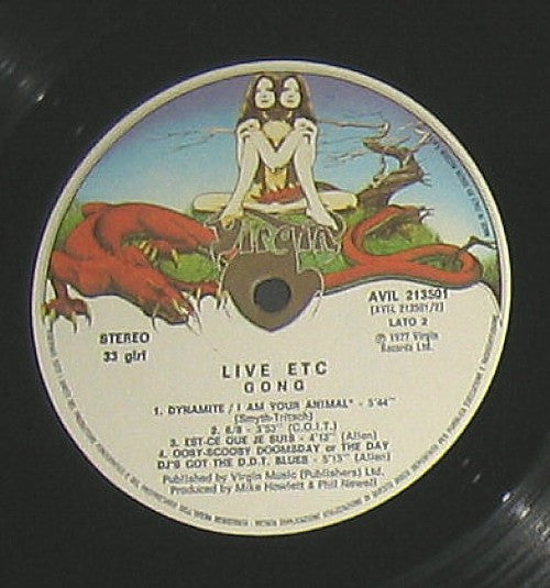 Gong - Live Etc.