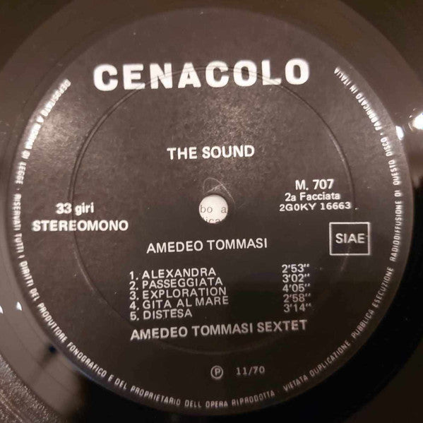 Amedeo Tommasi - The Sound