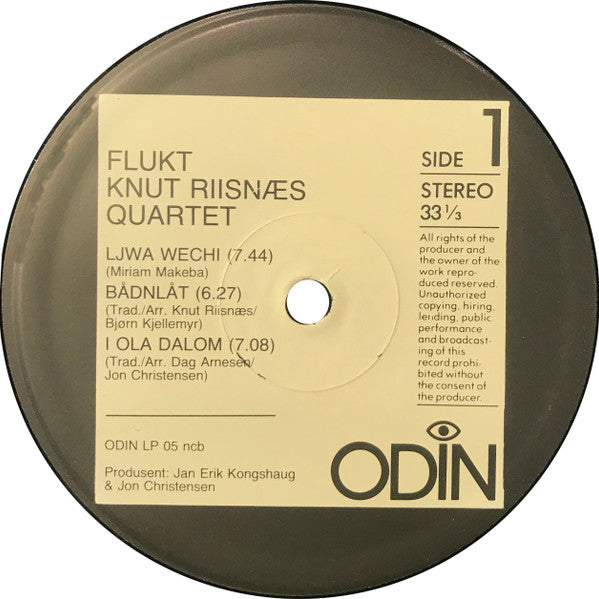 Knut Riisnæs Quartet - Flukt