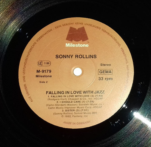 Sonny Rollins - Falling In Love With Jazz