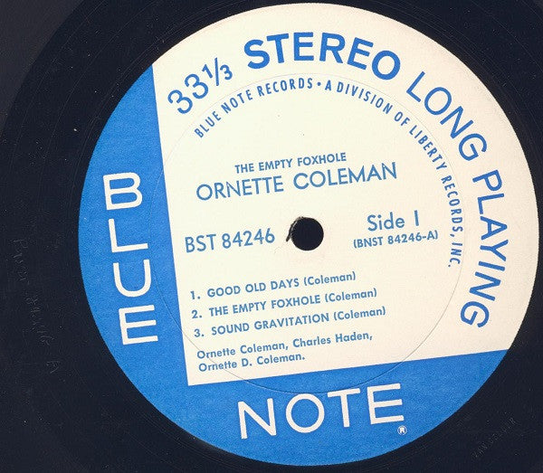 Ornette Coleman - The Empty Foxhole