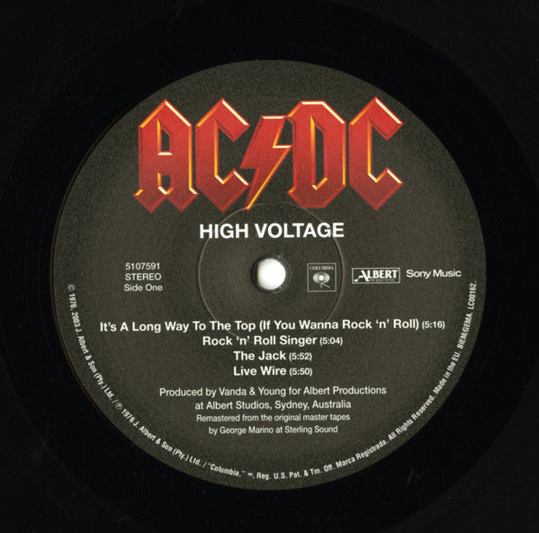 AC/DC - High Voltage