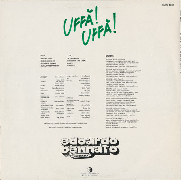 Edoardo Bennato - Uffà! Uffà!