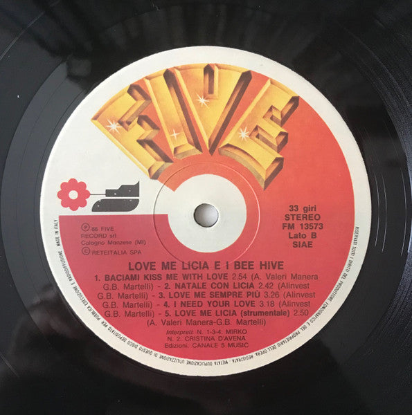 Love Me Licia E I Bee Hive – Love Me Licia E I Bee Hive