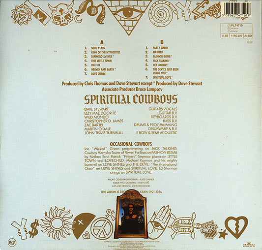Dave Stewart And The Spiritual Cowboys - Dave Stewart And The Spiritual Cowboys