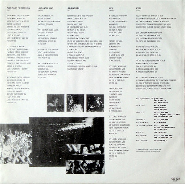 Barclay James Harvest - Glasnost
