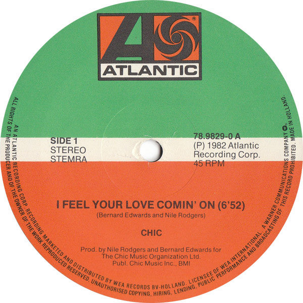 Chic - I Feel Your Love Comin' On