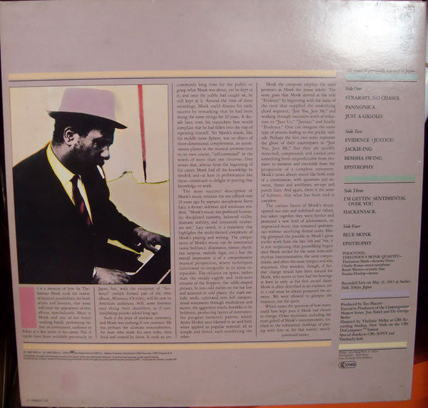 Thelonious Monk - Tokyo Concerts