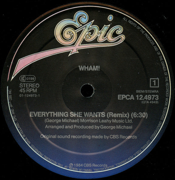 Wham! - Everything She Wants (Remix)