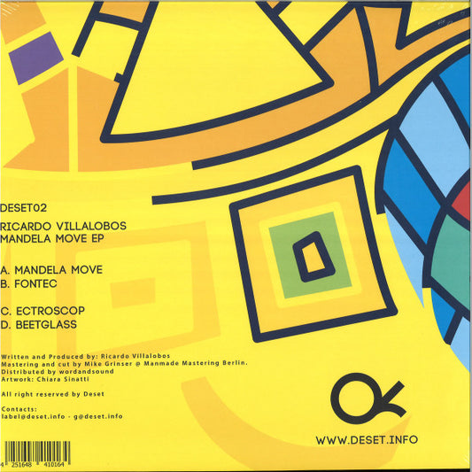 Ricardo Villalobos - Mandela Move EP (nuovo)