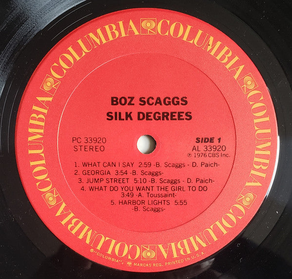 Boz Scaggs - Silk Degrees