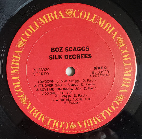 Boz Scaggs - Silk Degrees