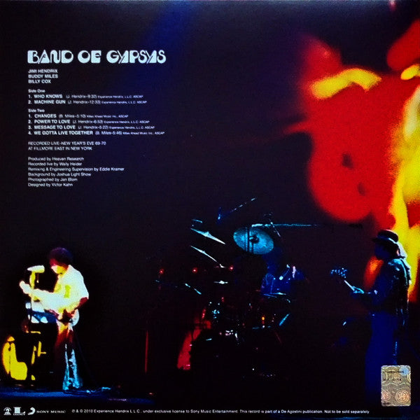 Jimi Hendrix - Band Of Gypsys (nuovo)