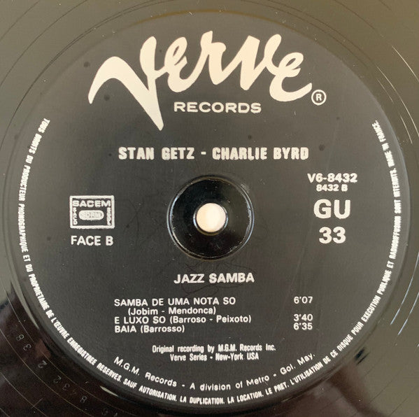 Stan Getz - Jazz Samba